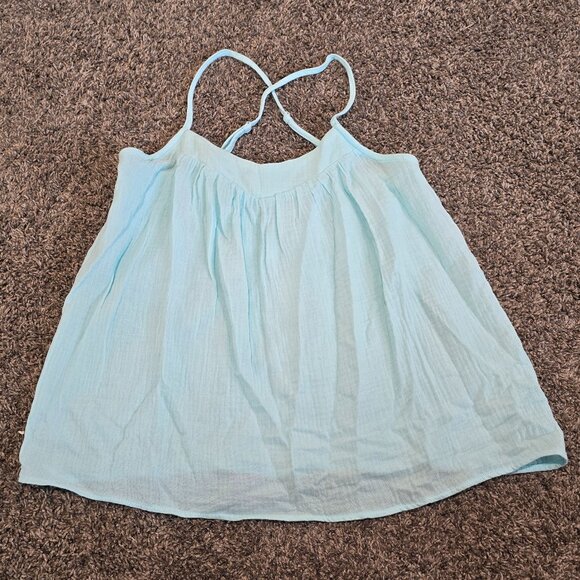 Pink Lily Tops - Gauze Tank Top